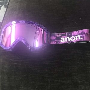 Ski goggles by Anon
